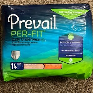 Prevail Per-Fit Protective Underwear, Extra Large, 14 count
